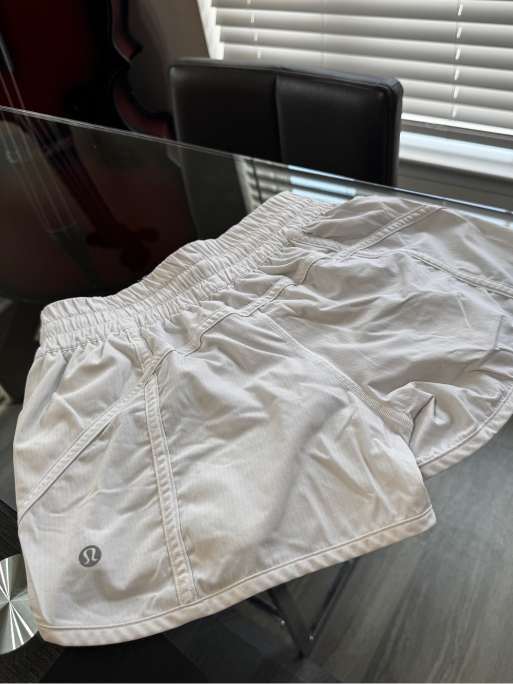 lululemon athletica White Athletic Shorts